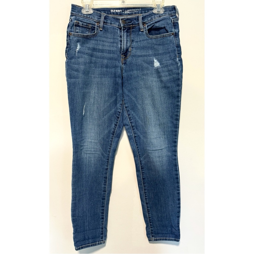 Old Navy skinny curvy jeans (short), size 4 short